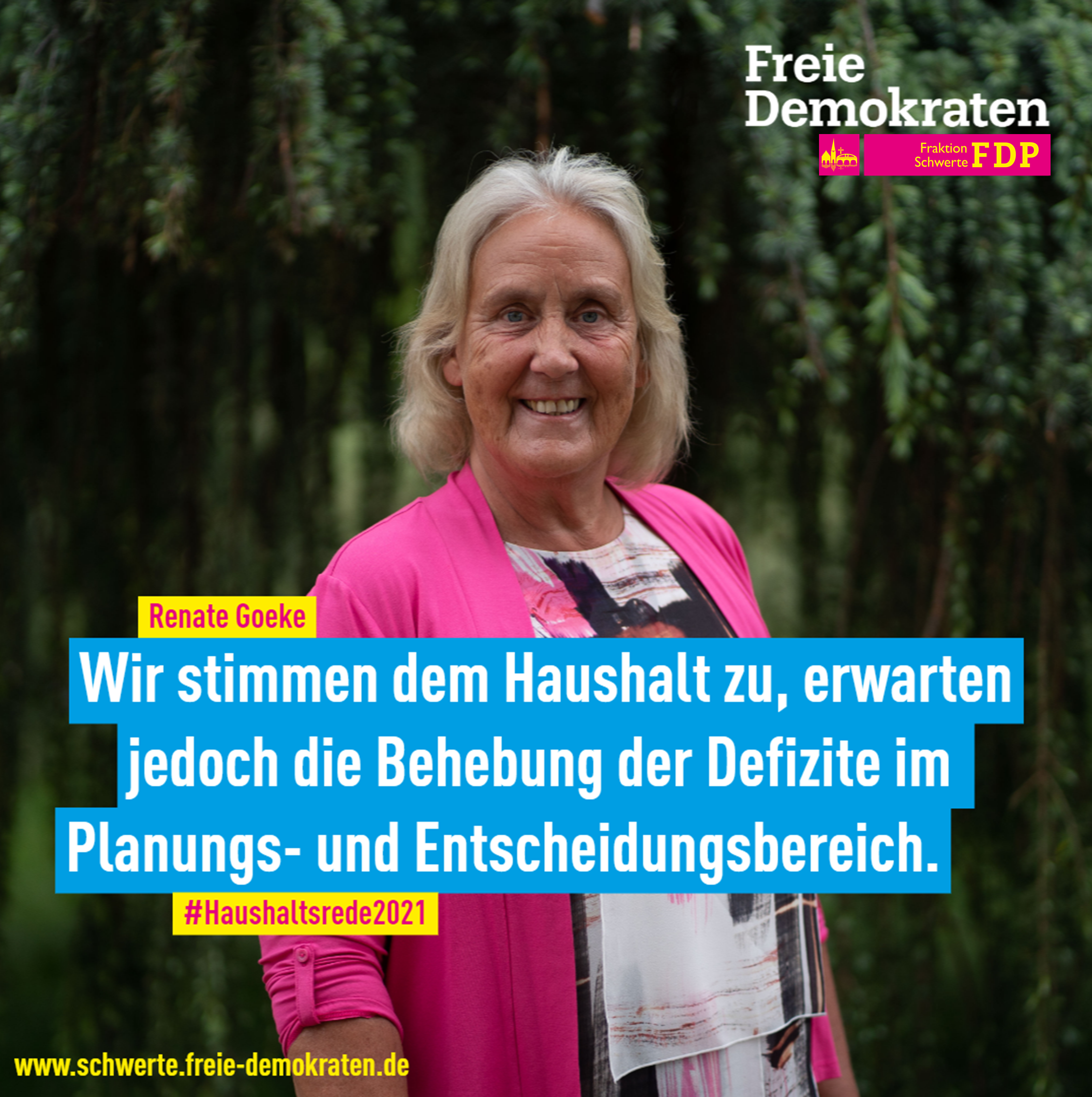 Haushaltsrede 2021